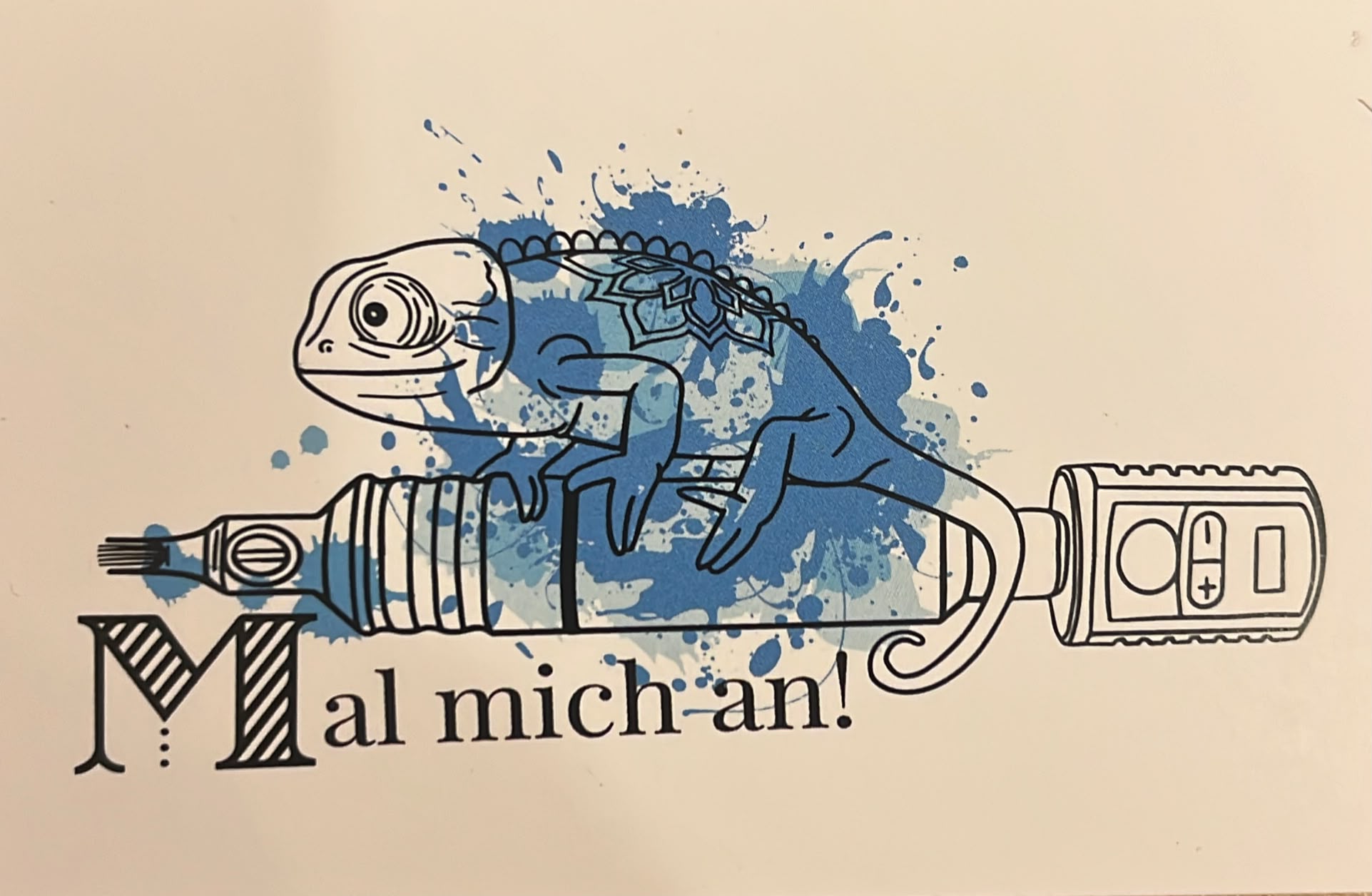 MAL MICH AN Tattoo Logo